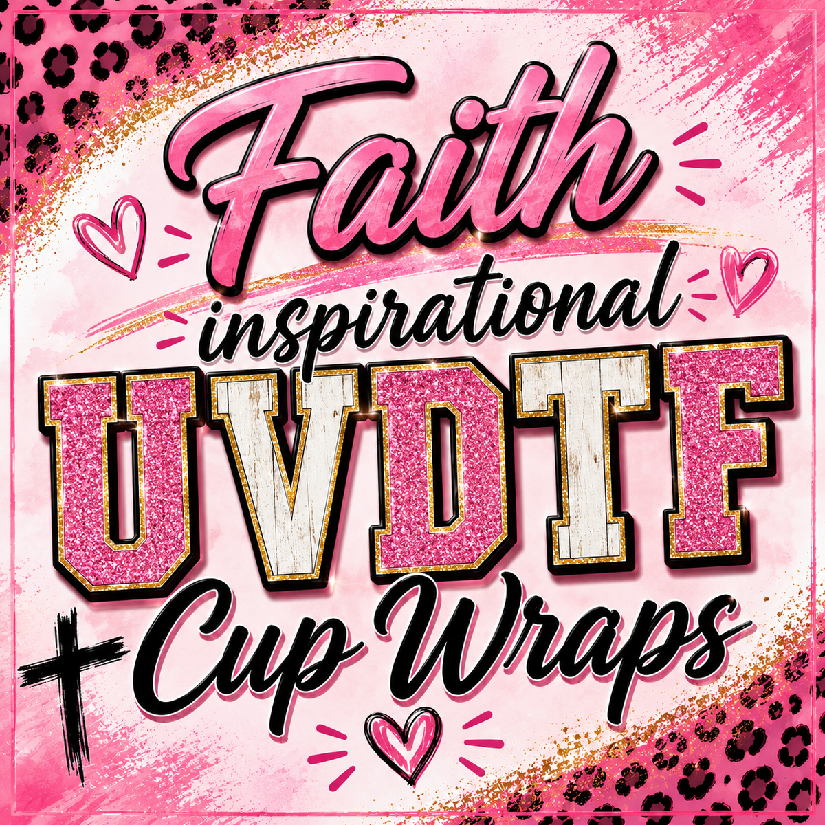 Faith/Inspirational UVDTF Cup Wrap