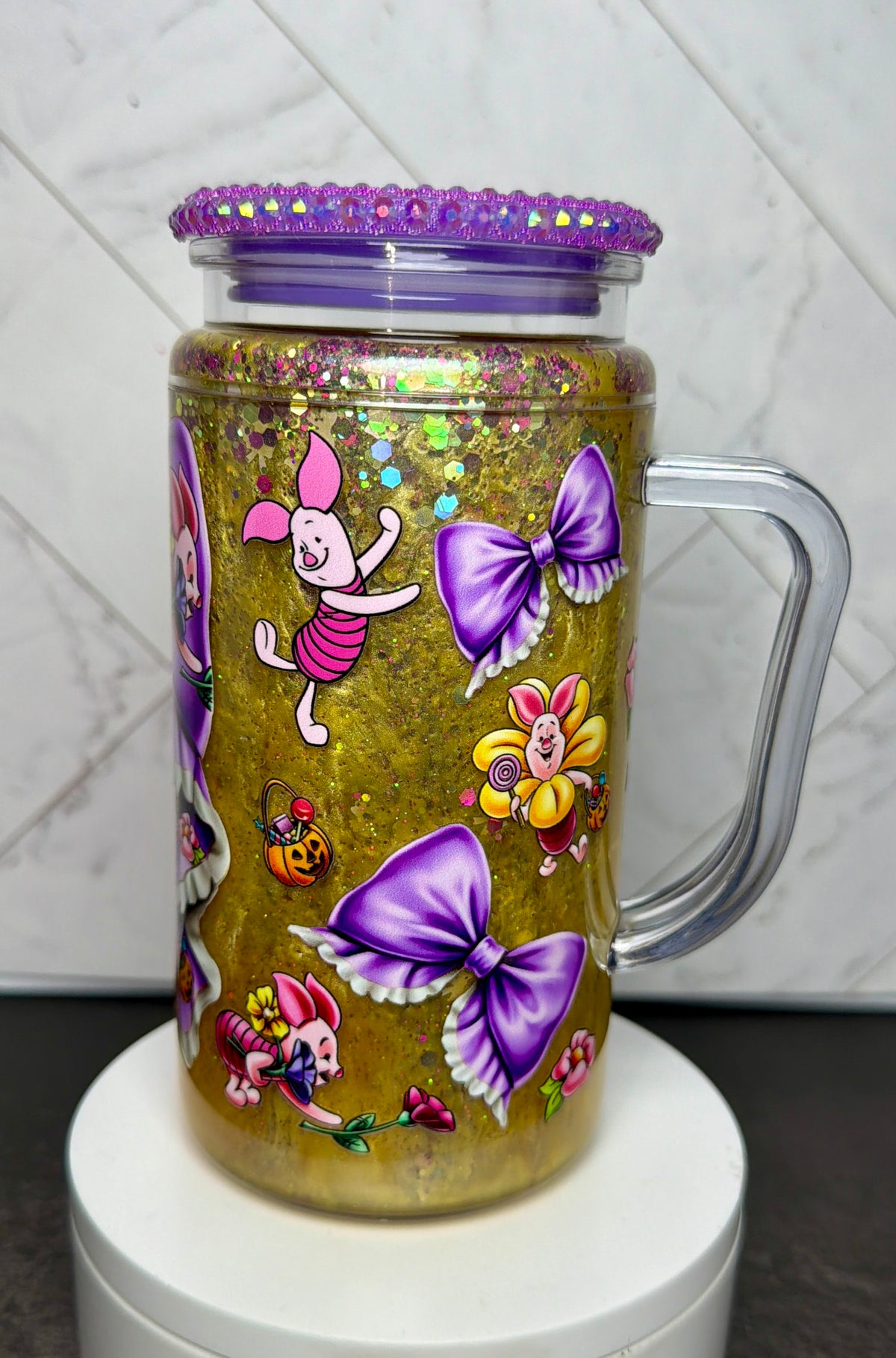 Golden Honey Garden Waterfall Cup