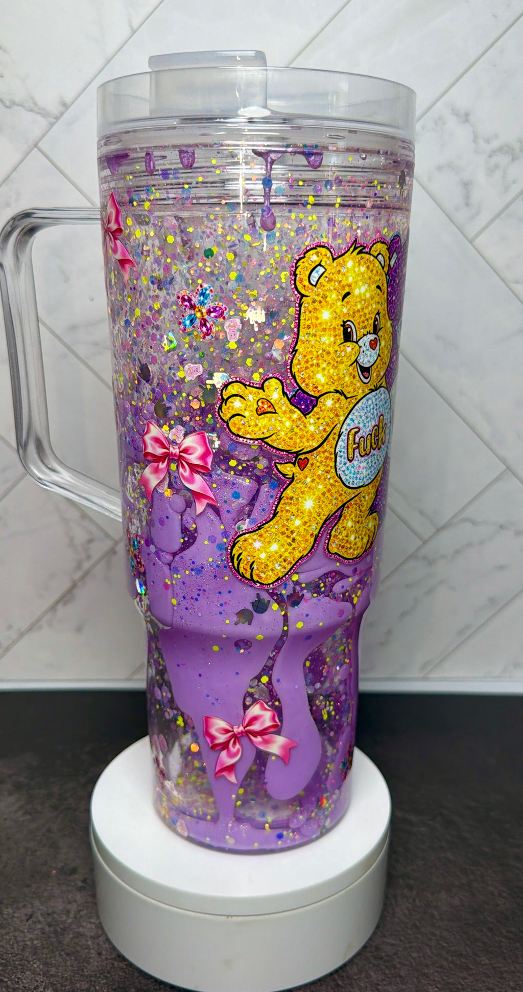 Swear Bears Snowglobe Lava Cup