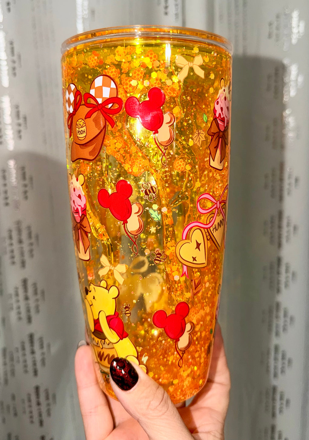 Honey Drip Snowglobe Cup