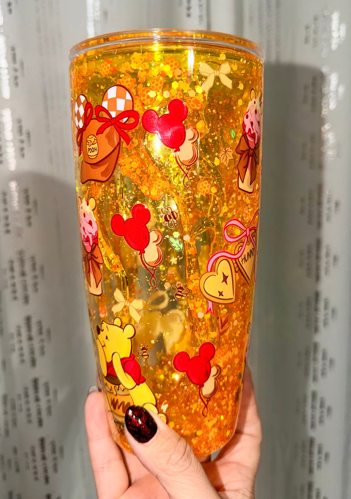 Honey Drip Snowglobe Cup