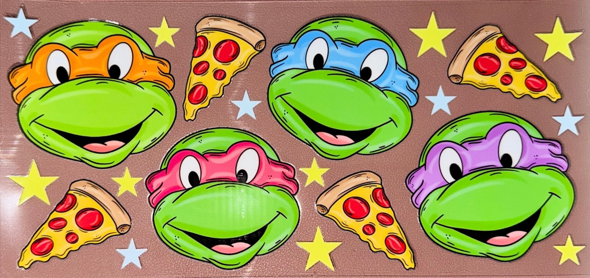 Turtles UVDTF Cup Wraps