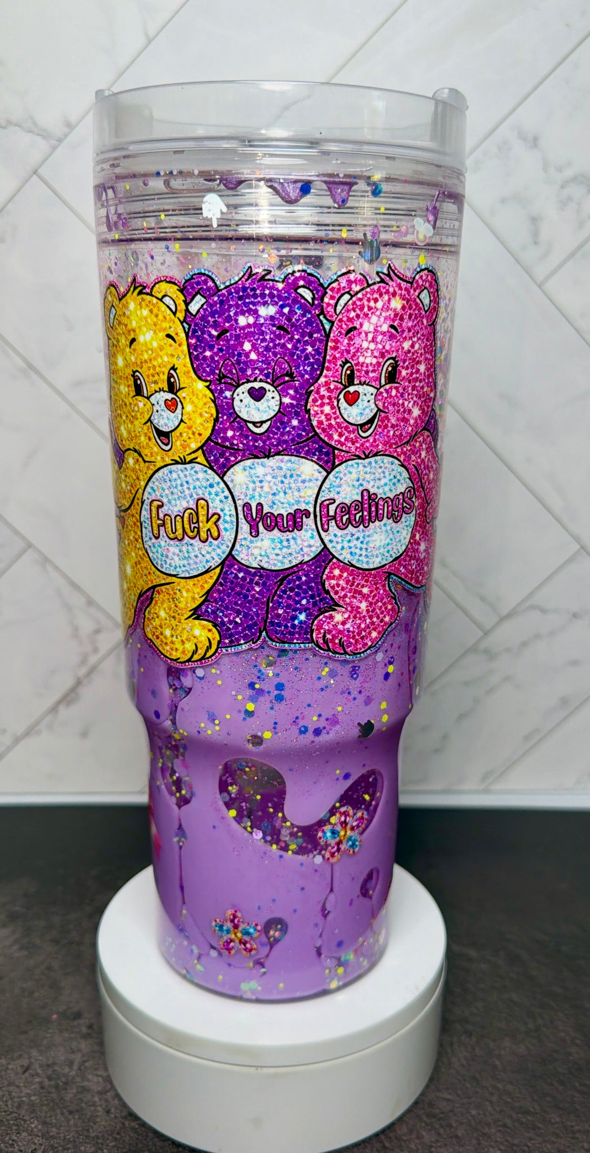 Swear Bears Snowglobe Lava Cup