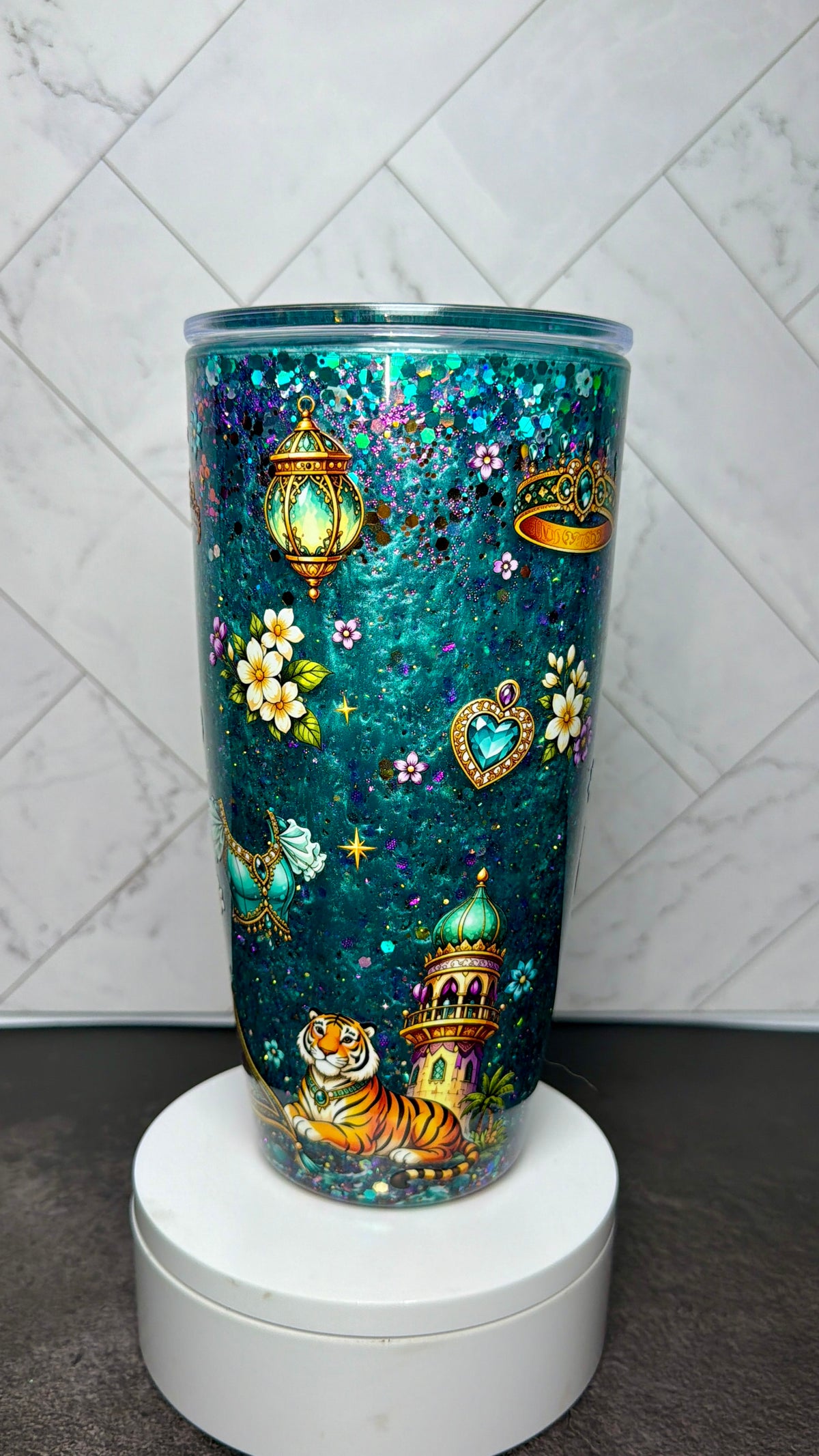 Emerald Palace waterfall cup