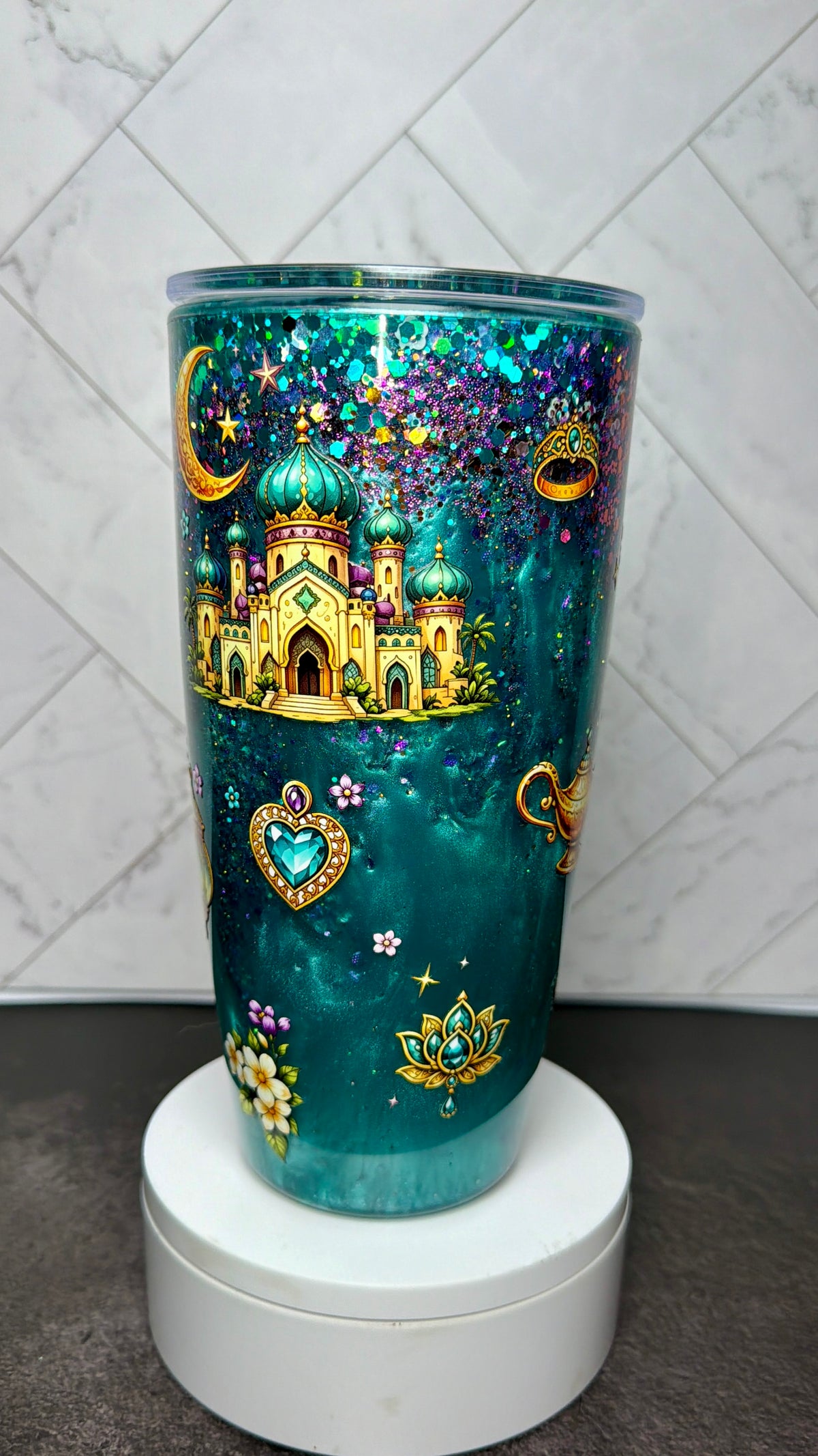 Emerald Palace waterfall cup
