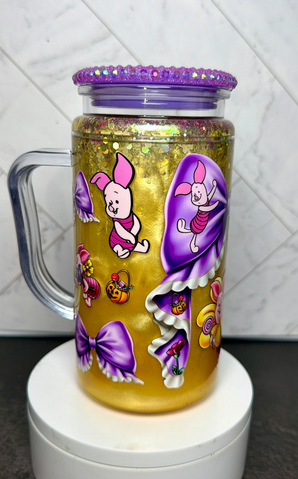 Golden Honey Garden Waterfall Cup