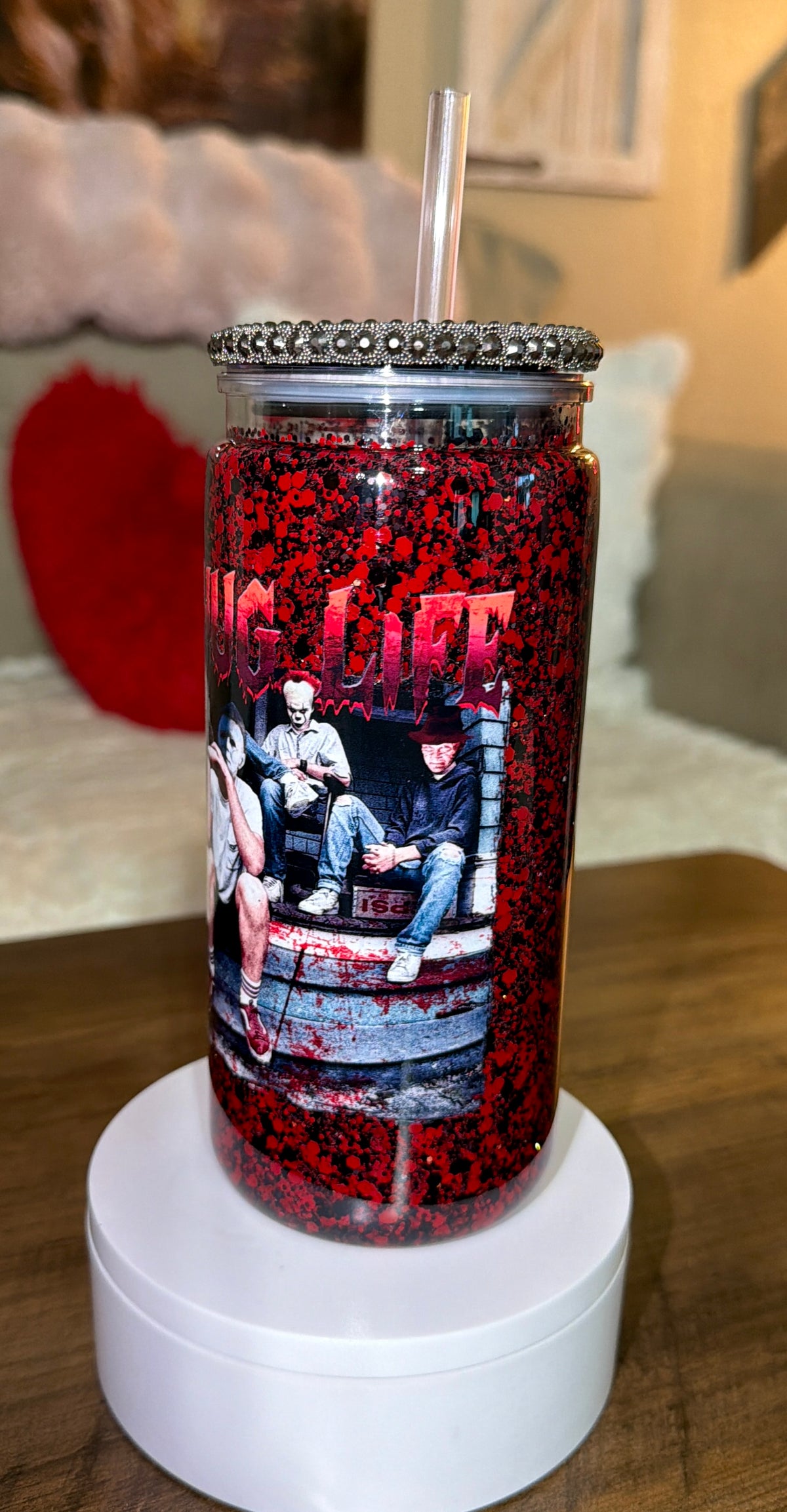 Thug Life Snowglobe cup
