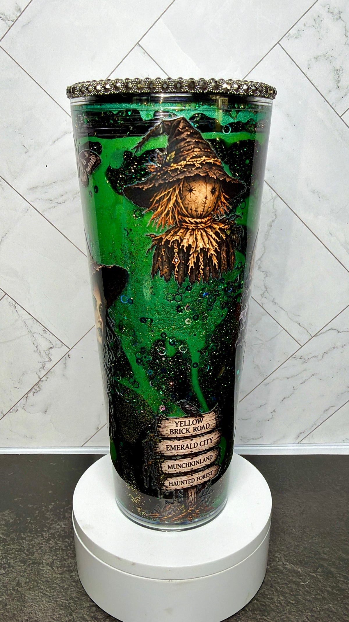 Emerald City Lava Snowglobe Cup