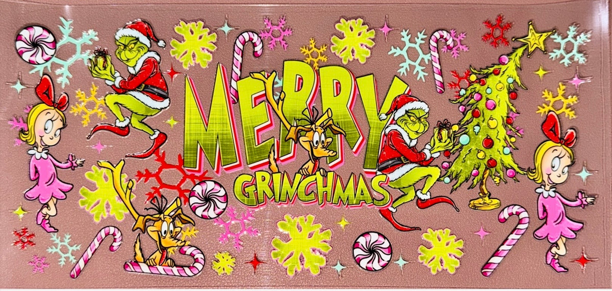 Greenman Christmas UVDTF Cup Wrap
