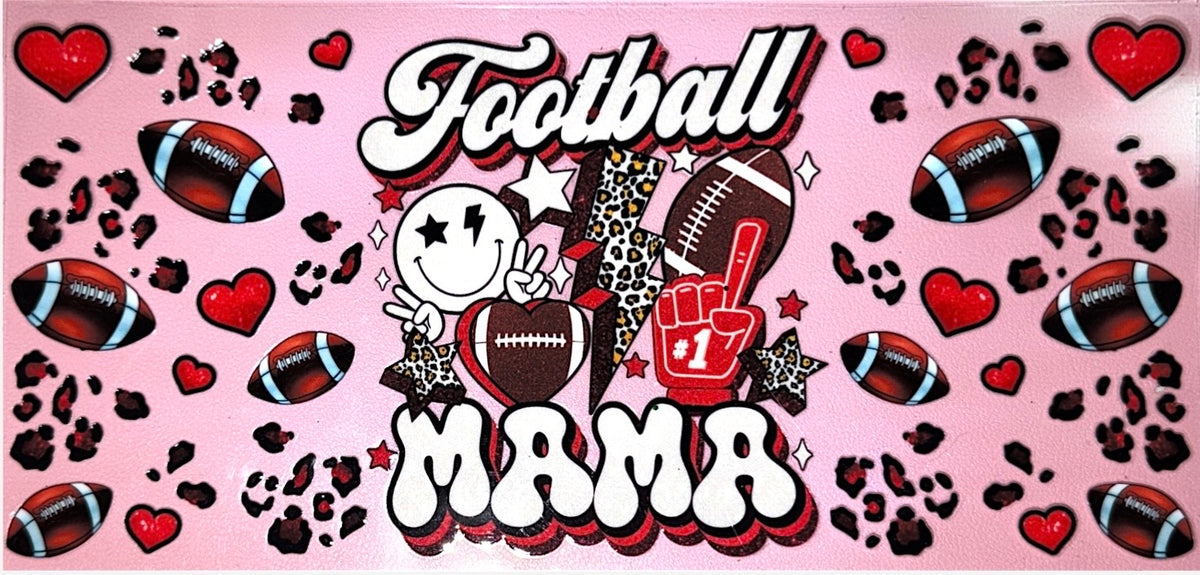 Football Mama UVDTF Cup Wrap