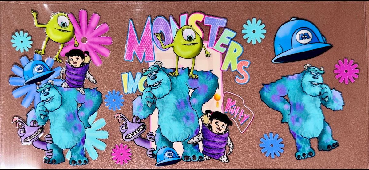 Monsters UVDTF Cup Wrap