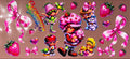 Strawberry and Friends UVDTF Cup Wrap
