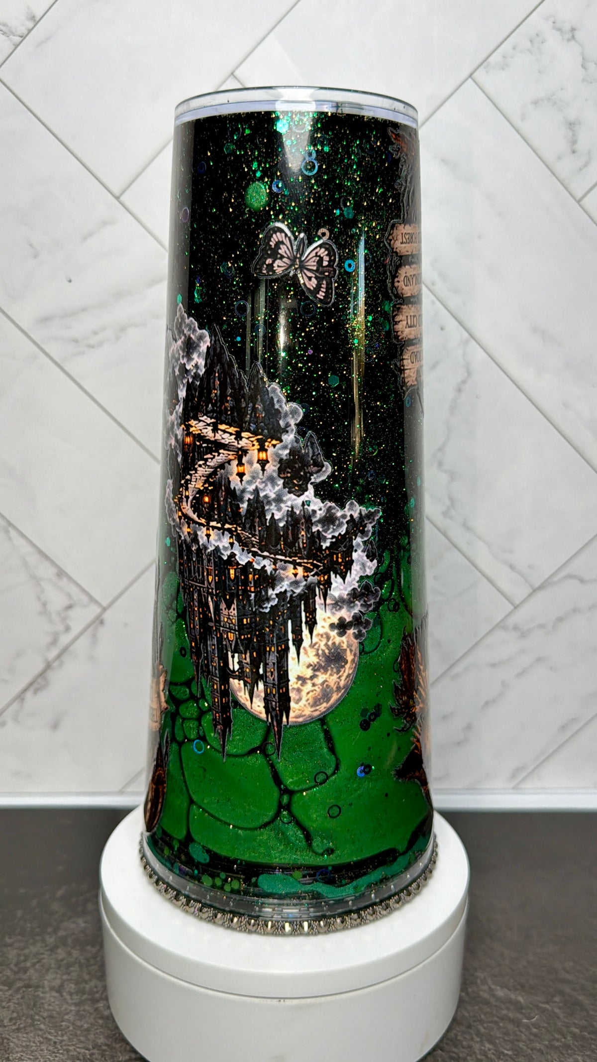 Emerald City Lava Snowglobe Cup