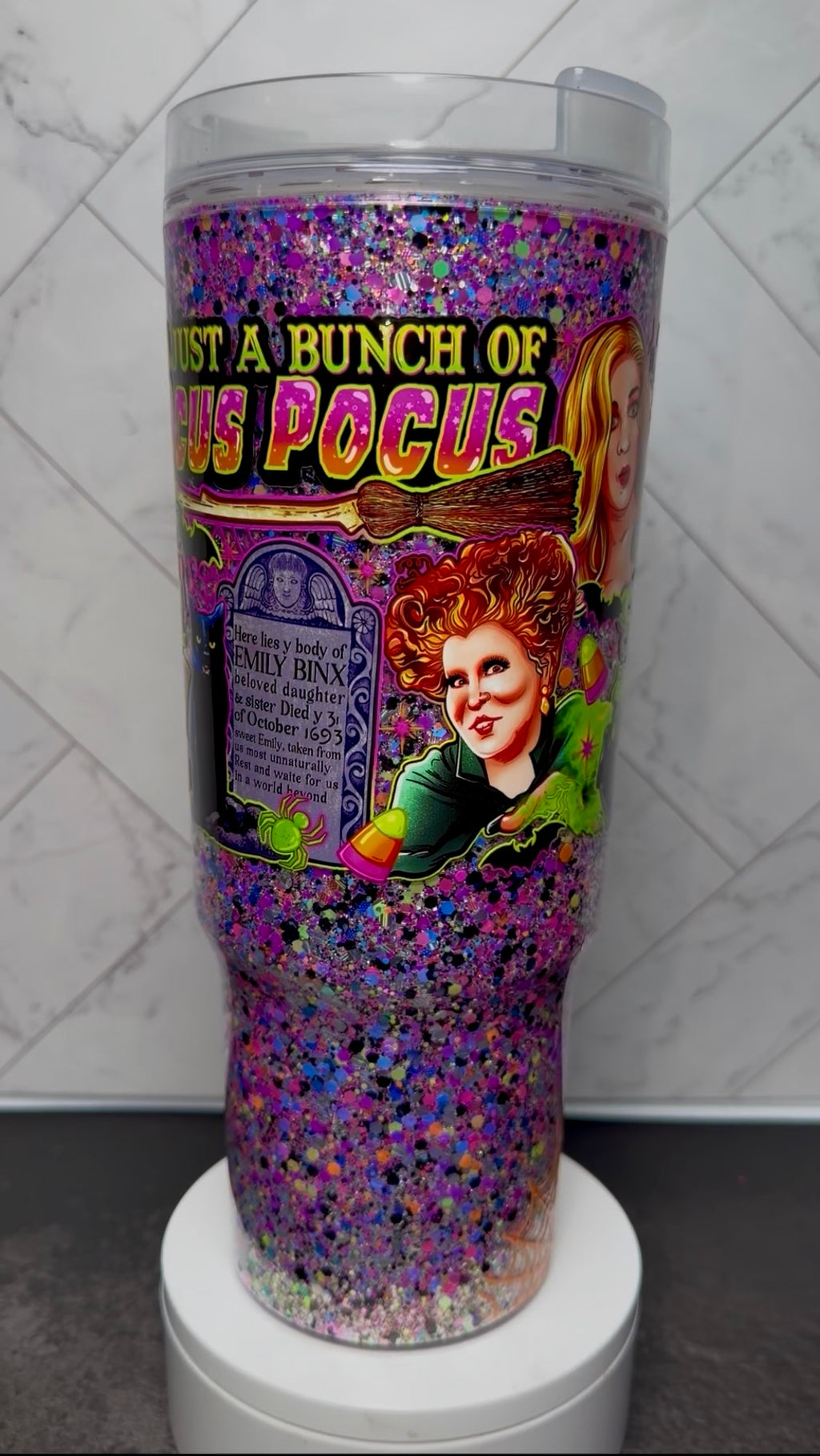It’s just a bunch of hocus pocus Snowglobe cup