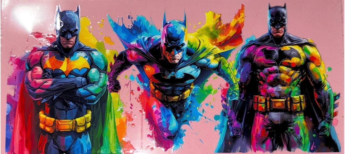 Colorful Bat UVDTF Cup Wrap