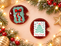 Merry and Bright Car Coasters