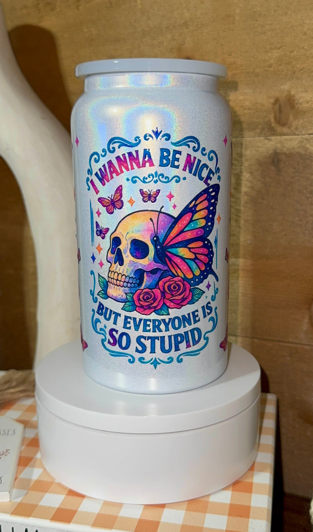 Skull Stainless Steel Tumbler