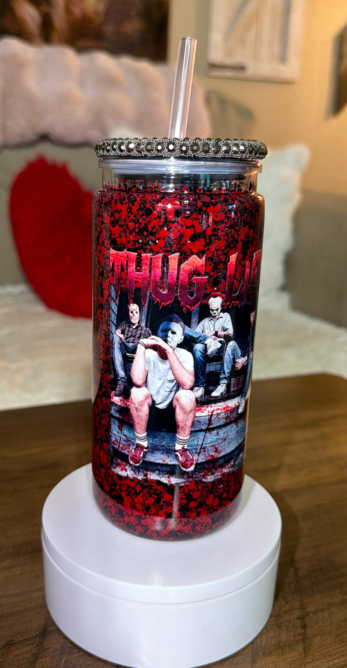 Thug Life Snowglobe cup