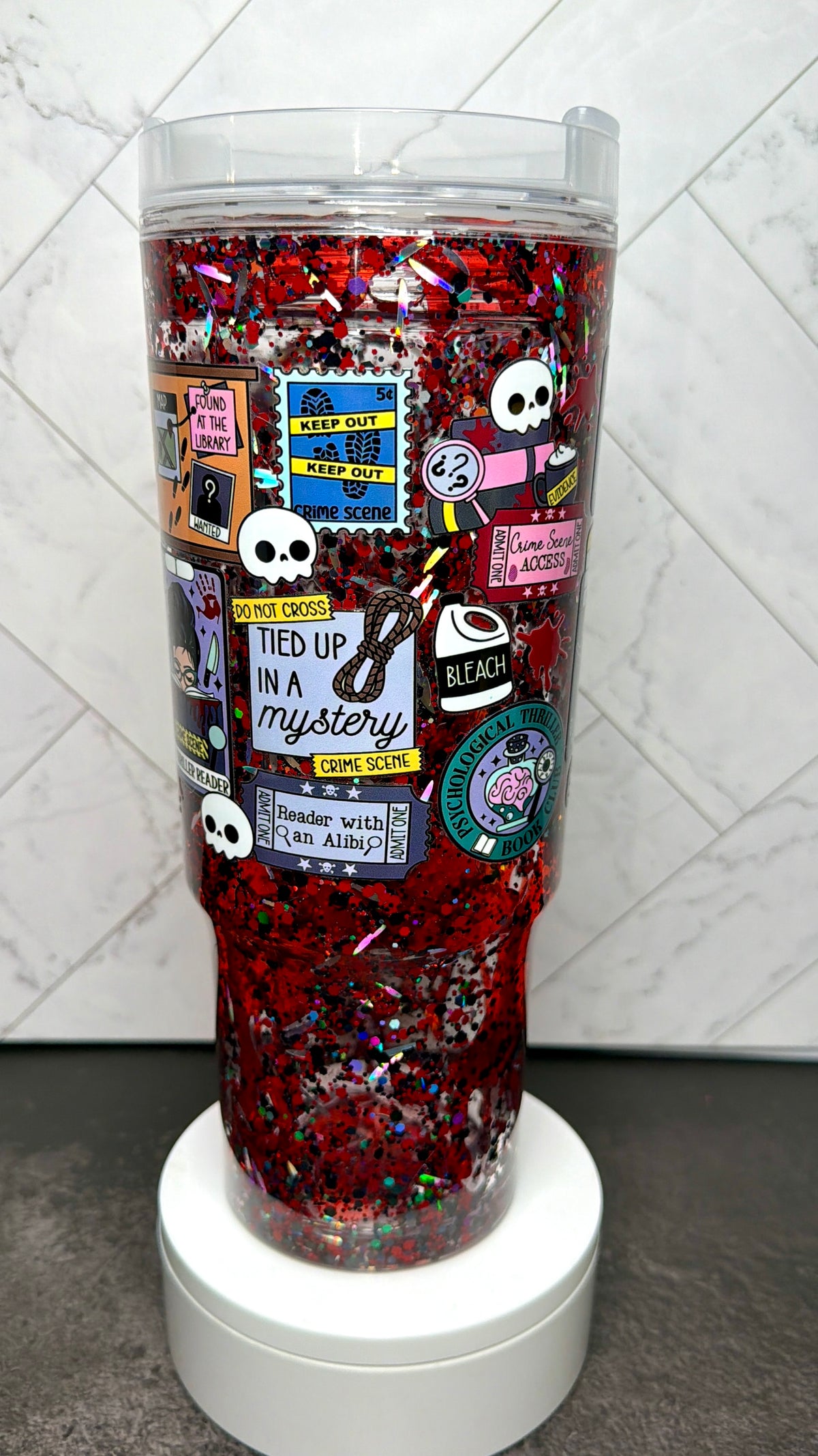 True Crime Blood Drip Lava Cup