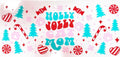 Holly Jolly Cat Mom UVDTF Cup Wrap