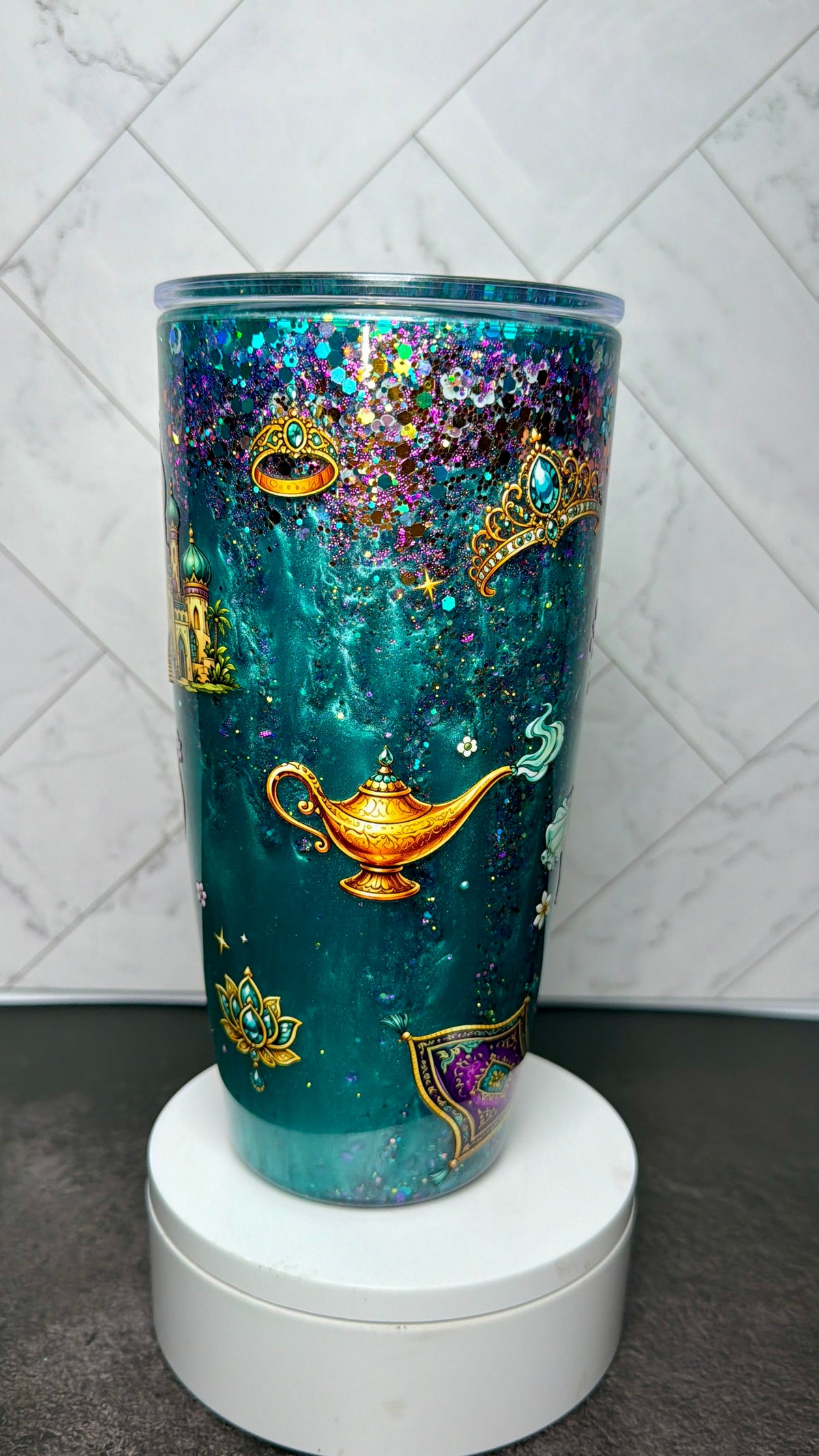 Emerald Palace waterfall cup
