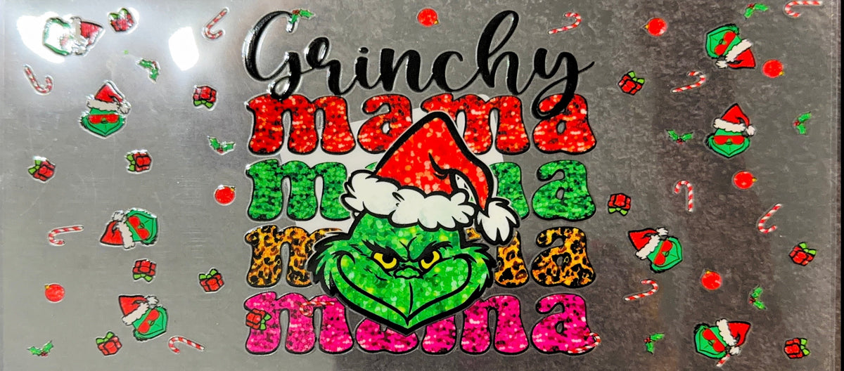 Grinchy Mama UVDTF Cup Wrap