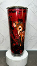 Midnight Rose Lava Snowglobe Cup