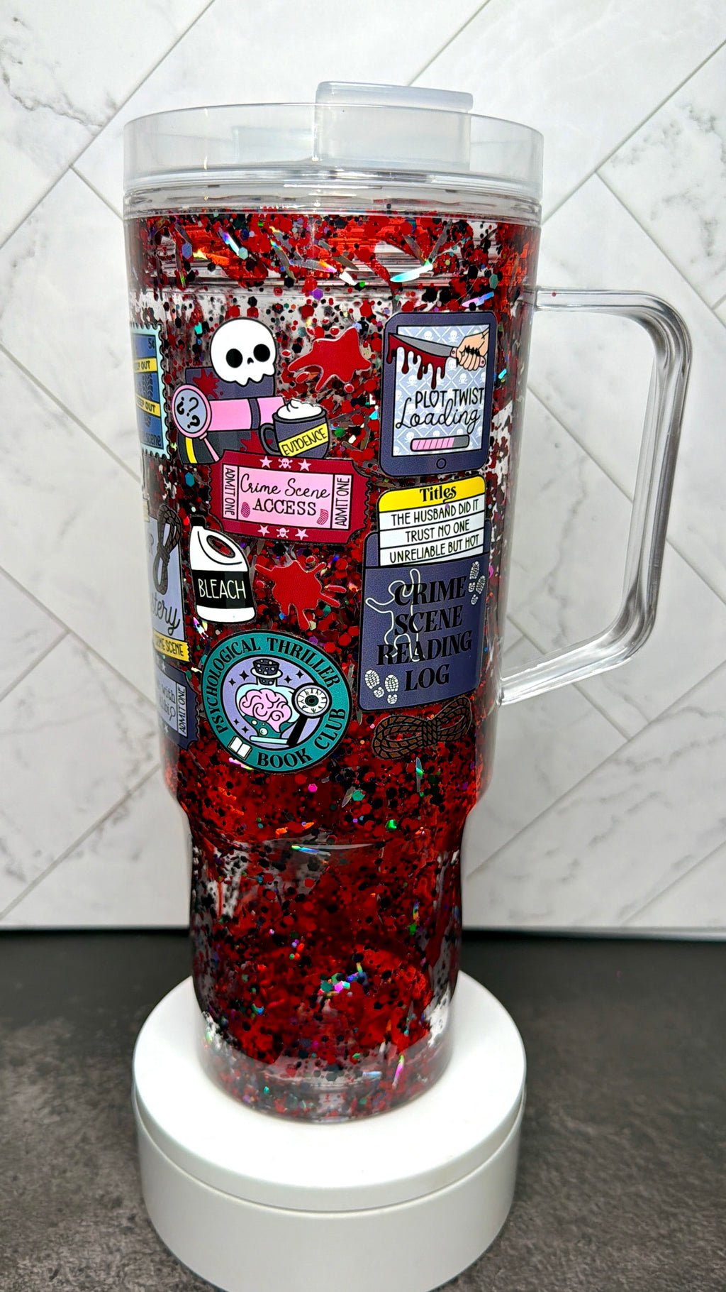 True Crime Blood Drip Lava Cup