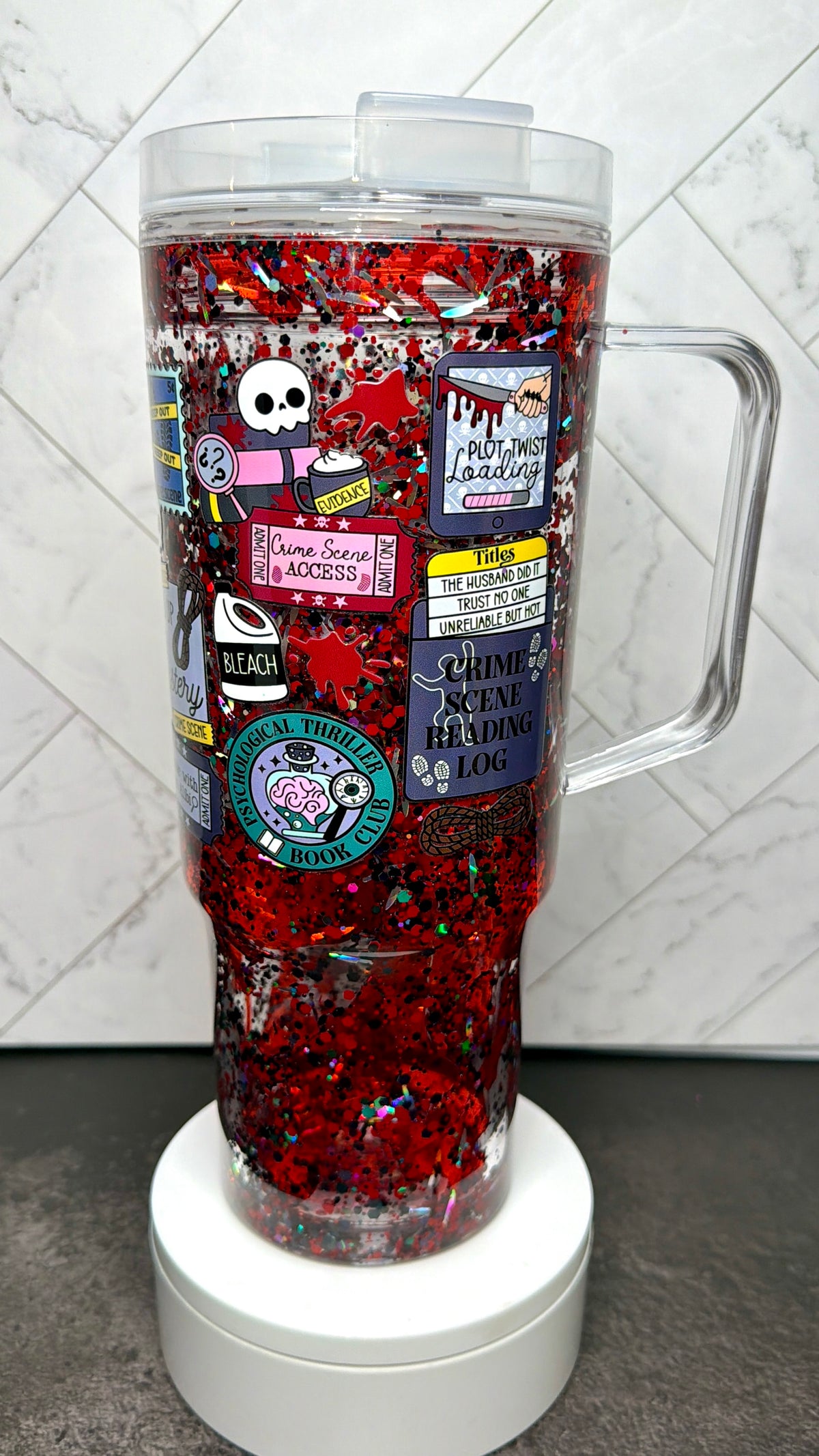 True Crime Blood Drip Lava Cup