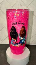Best Friend Waterfall Snowglobe Cup