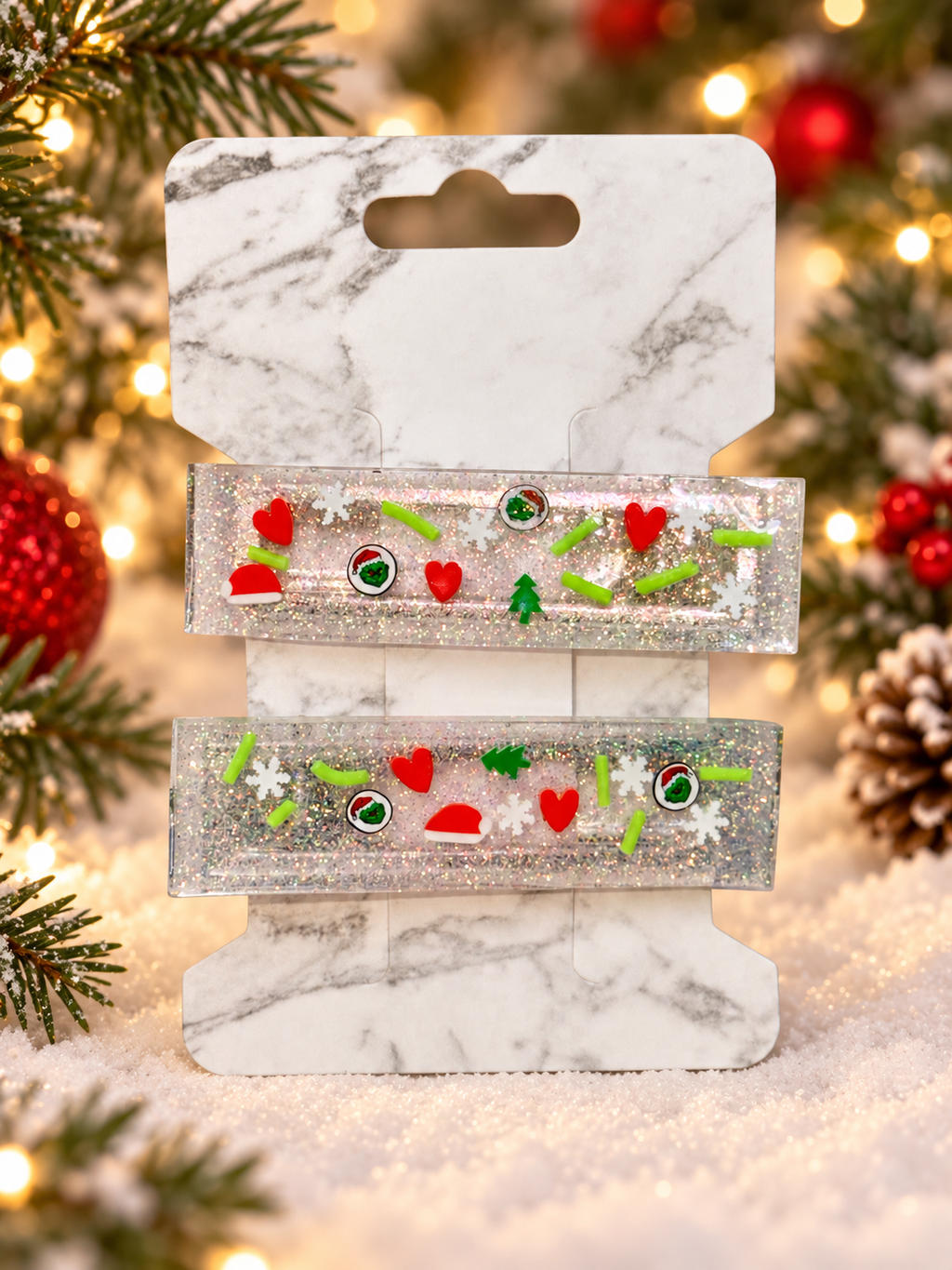 Greenman Hair Clips