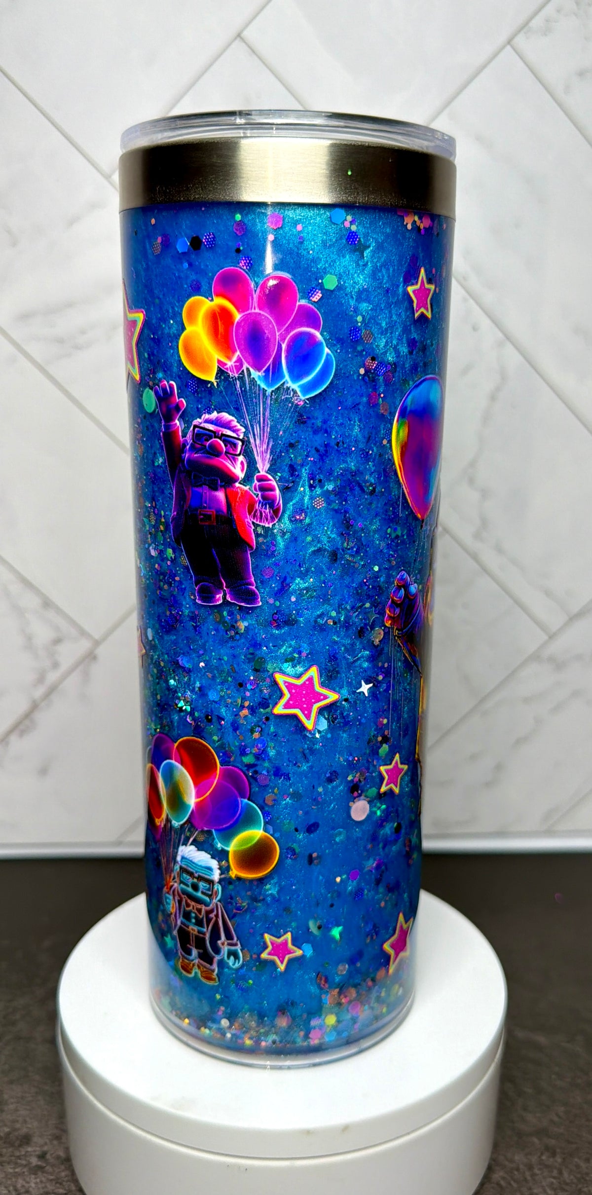 Adventure Is Out There Waterfall Snowglobe Cup