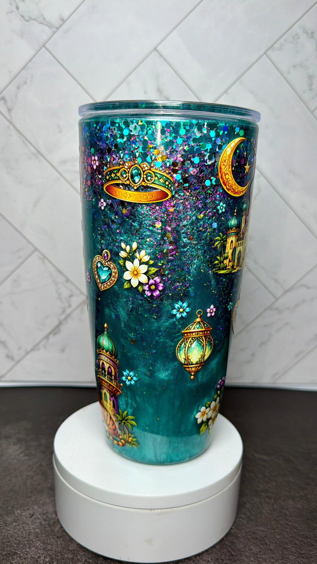 Emerald Palace waterfall cup