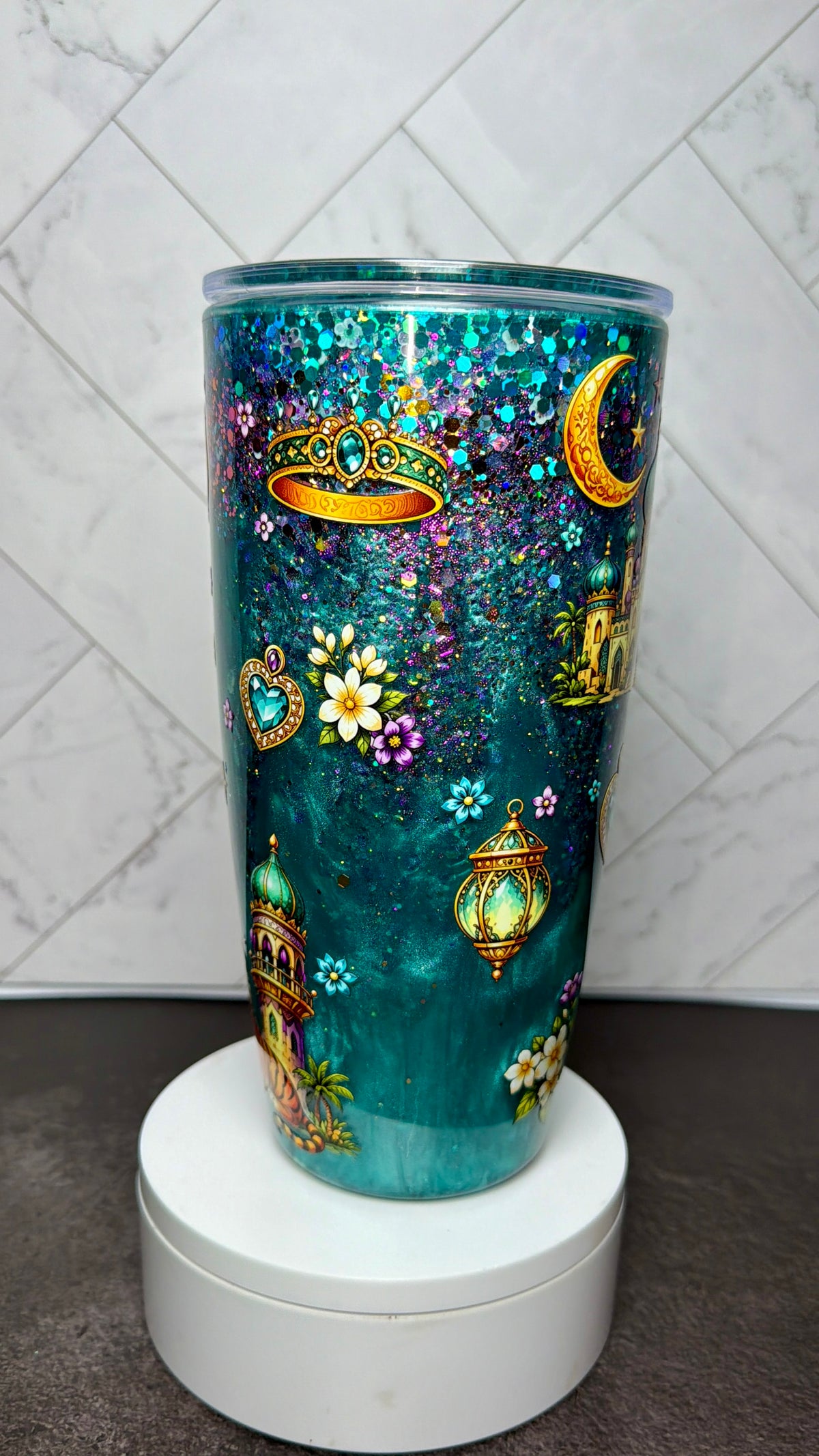 Emerald Palace waterfall cup