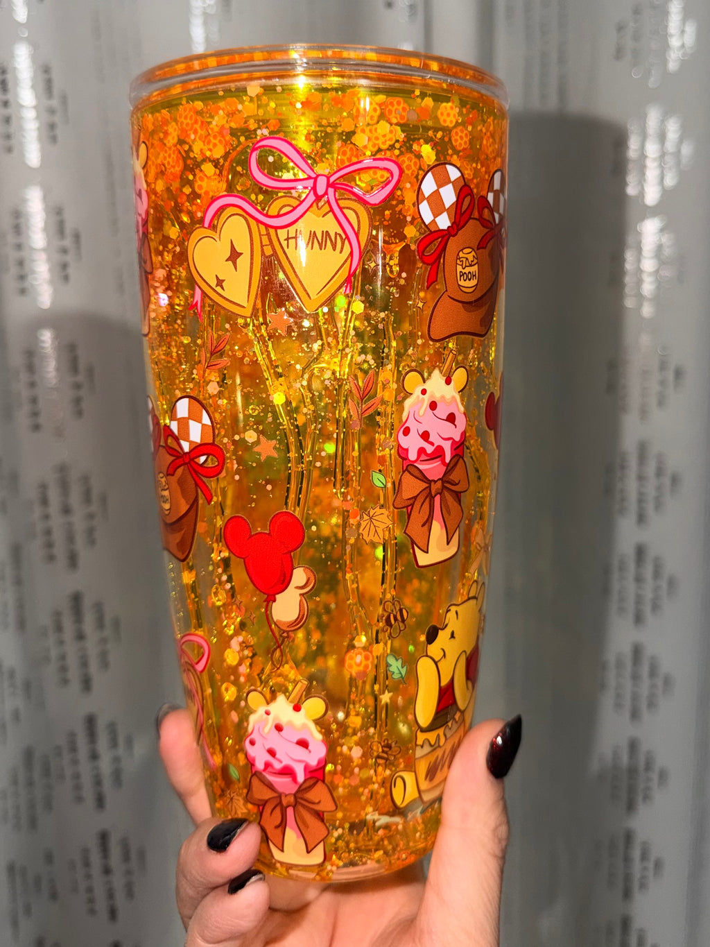 Honey Drip Snowglobe Cup