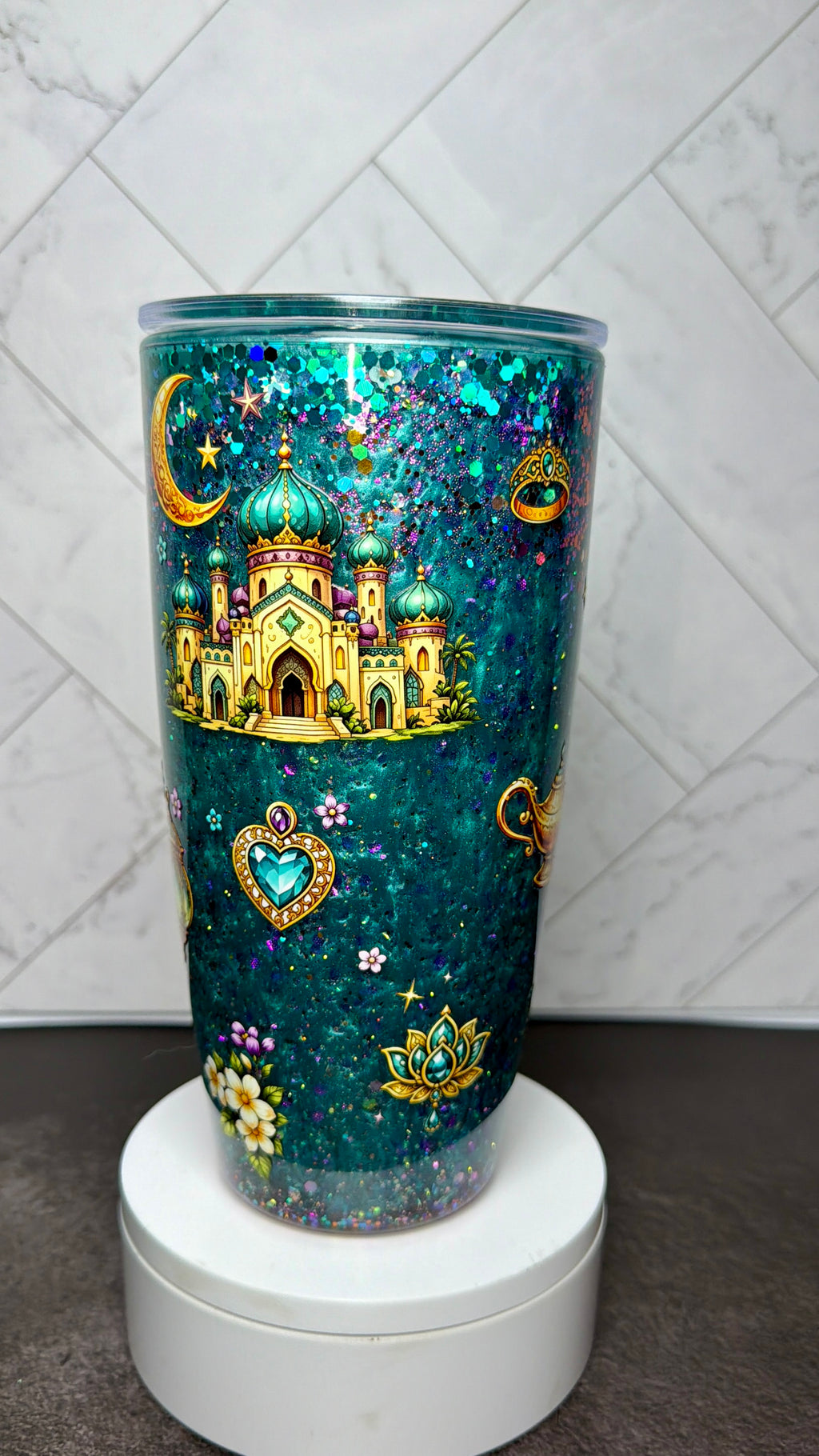 Emerald Palace waterfall cup