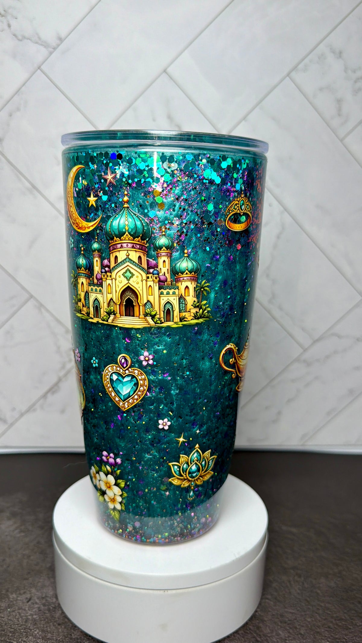 Emerald Palace waterfall cup