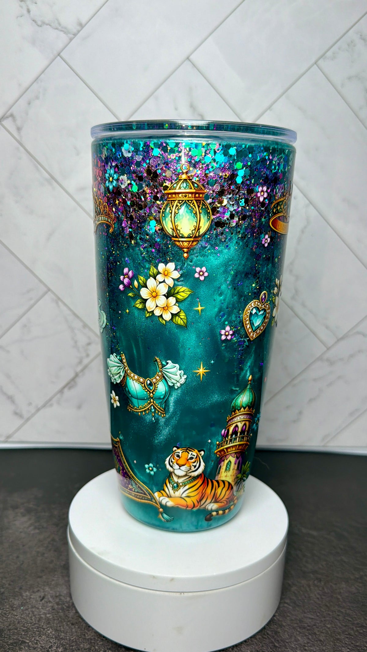 Emerald Palace waterfall cup