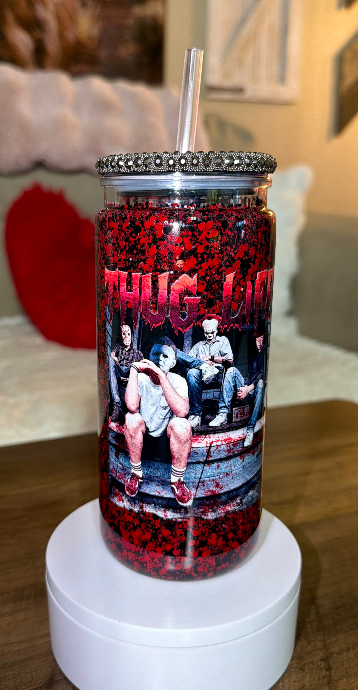 Thug Life Snowglobe cup
