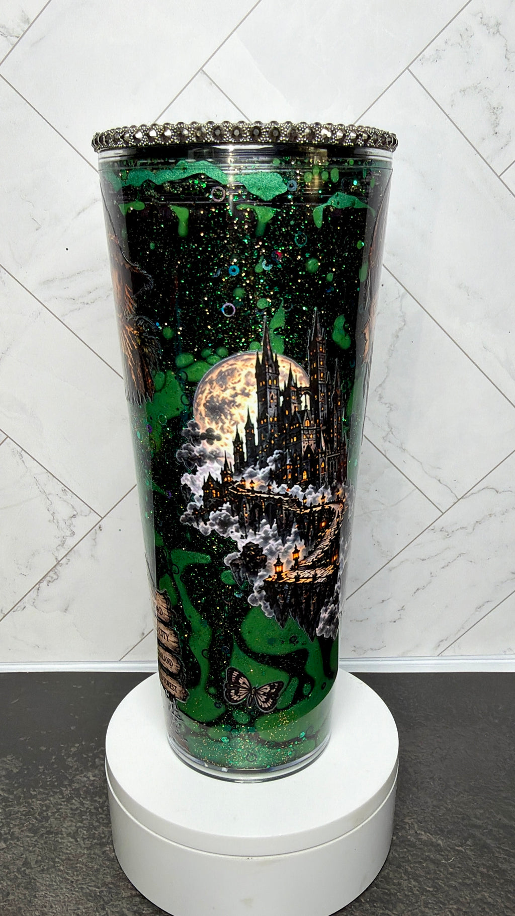 Emerald City Lava Snowglobe Cup