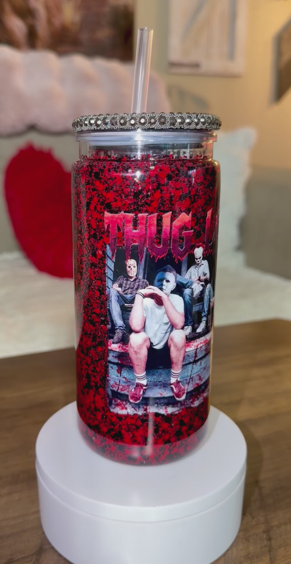 Thug Life Snowglobe cup